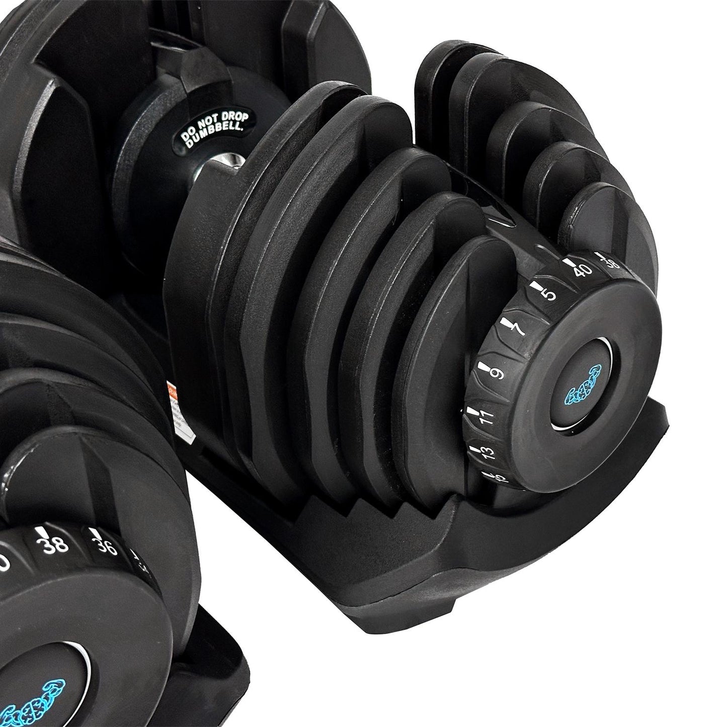 40kg Adjustable Dumbbell (Pair) Only In Postanoh