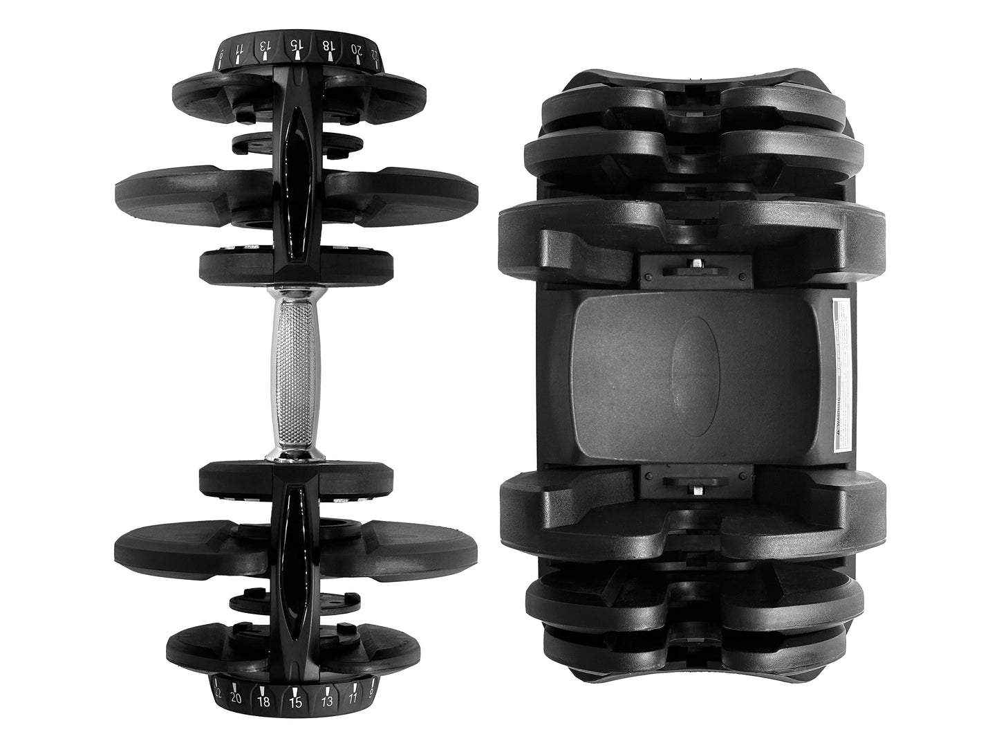40kg Adjustable Dumbbell (Pair) Only In Postanoh